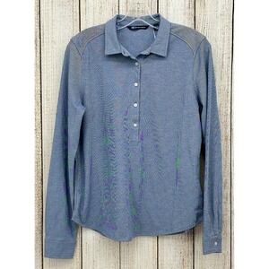 Cutter & Buck Advantage Pullover Oxford Womens Shirt Size Medium Long Sleeve NWT
